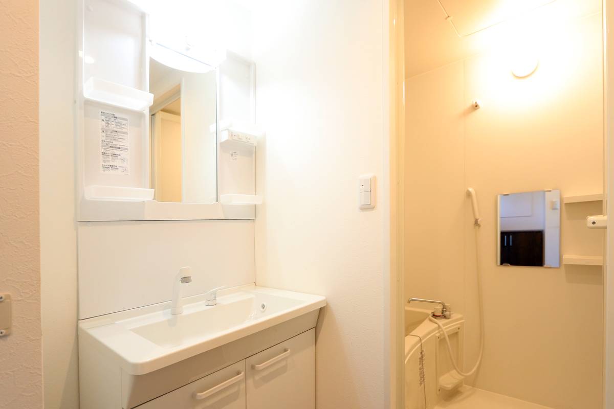 Bồn rửa mặt của Village House Numakoyanagi ở Kokuraminami-ku