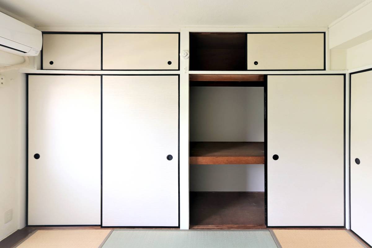 Storage Space in Village House Numakoyanagi in Kokuraminami-ku