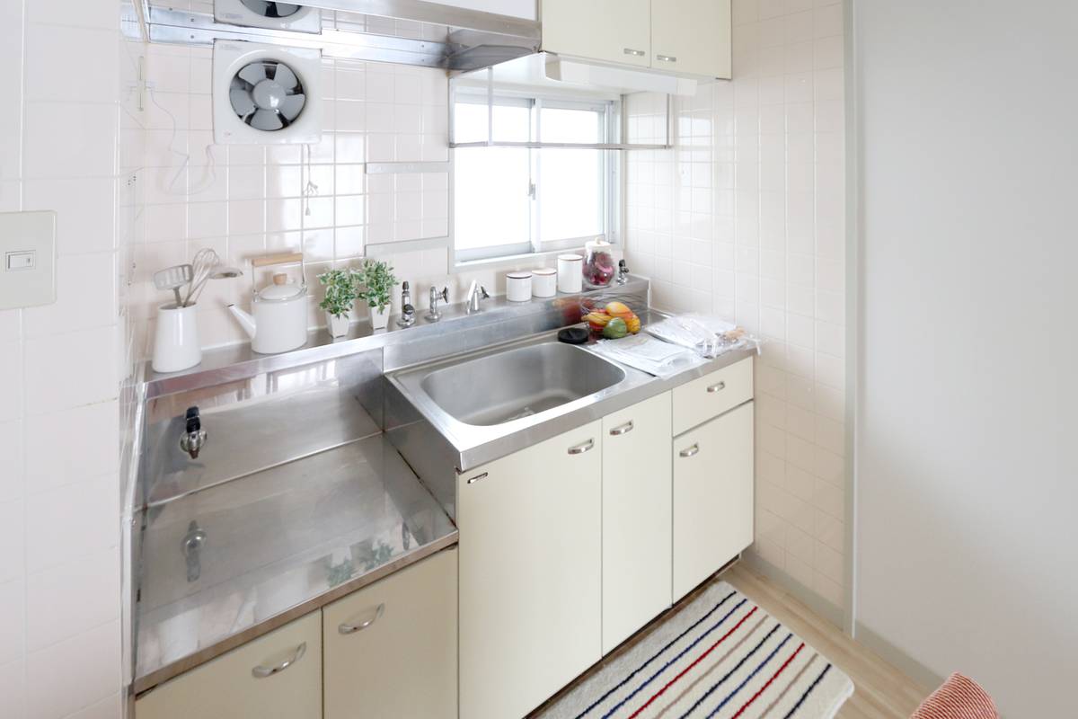 Kokuraminami-ku ရှိ Village House Numakoyanagi ၏ မီးဖိုချောင်