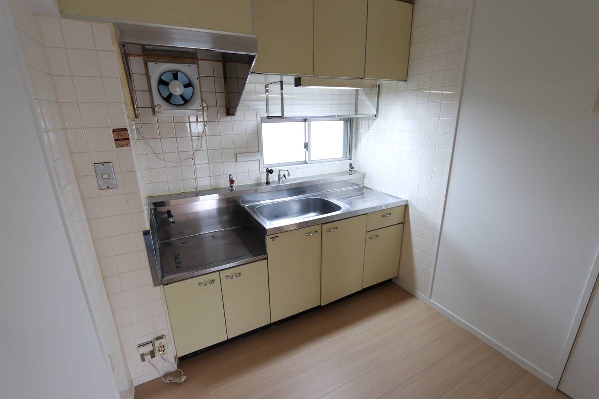 Dapur di Village House Munakata di Munakata-shi