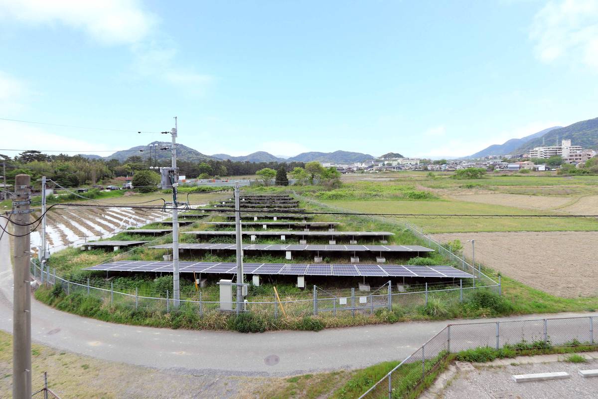 門司区ビレッジハウス畑の眺望