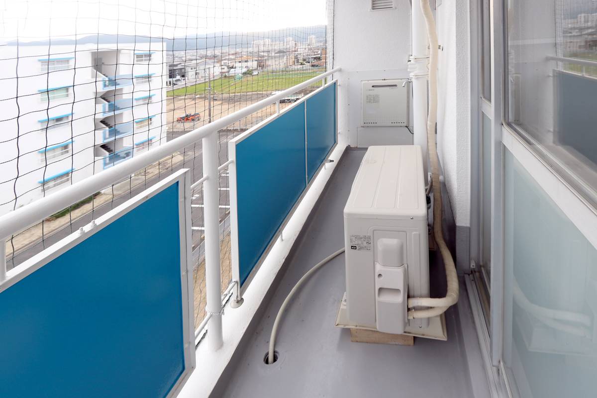 Ban công của Village House Noke ở Sawara-ku