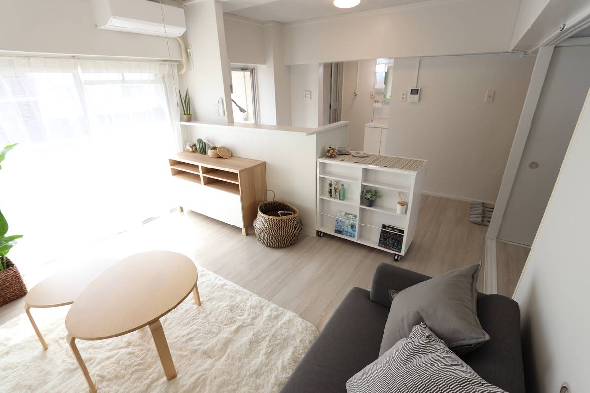 鹿児島市ビレッジハウス谷山のリビング