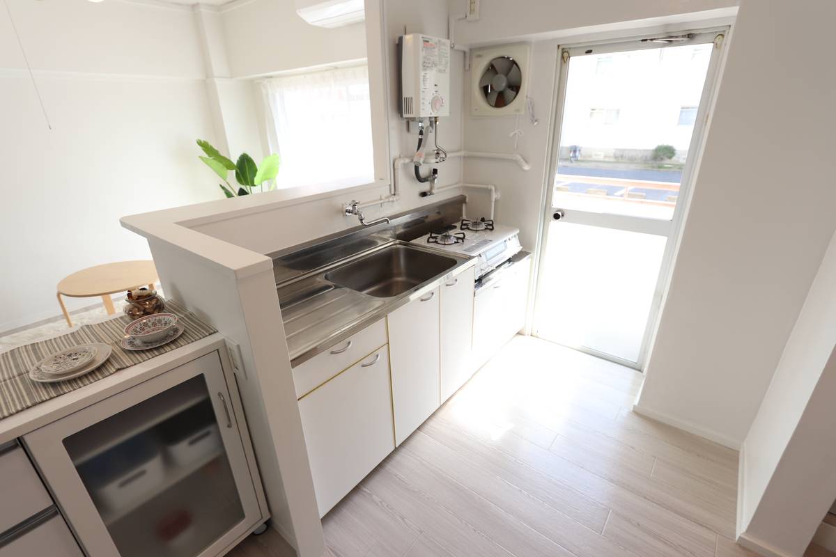 鹿児島市ビレッジハウス谷山のキッチン