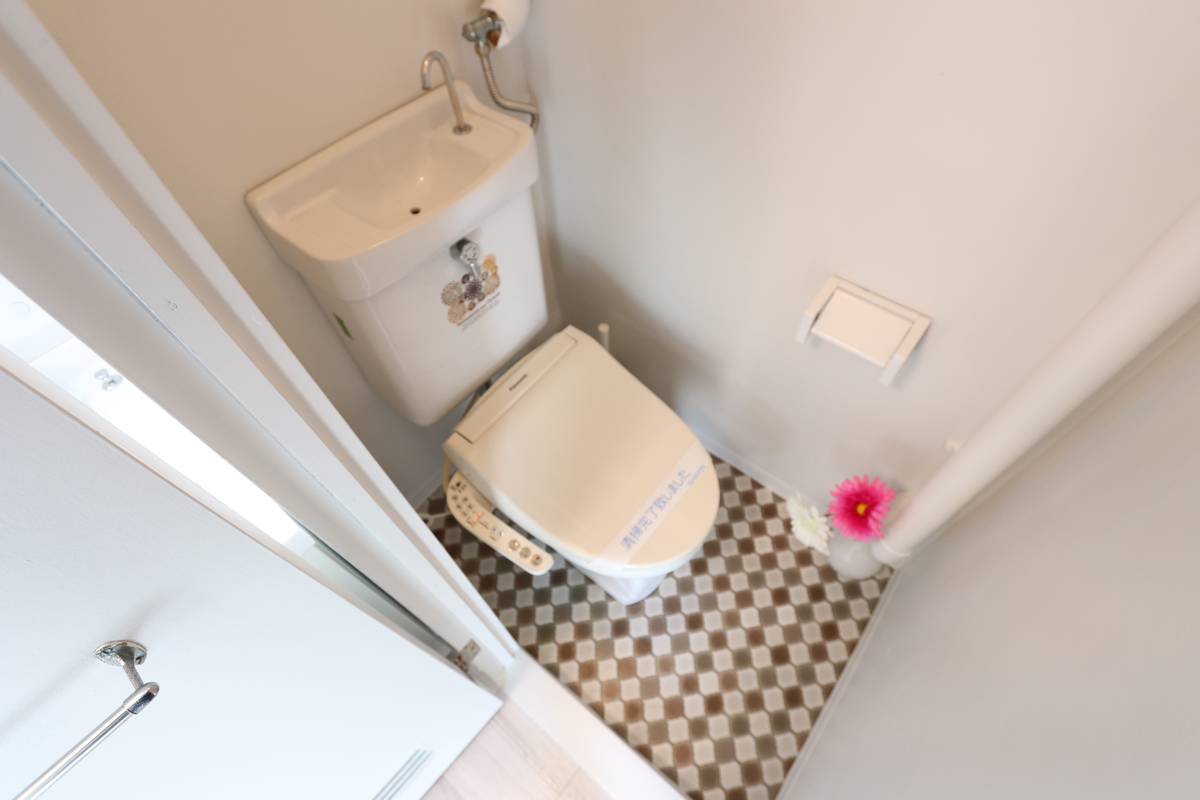 鹿児島市ビレッジハウス谷山のトイレ