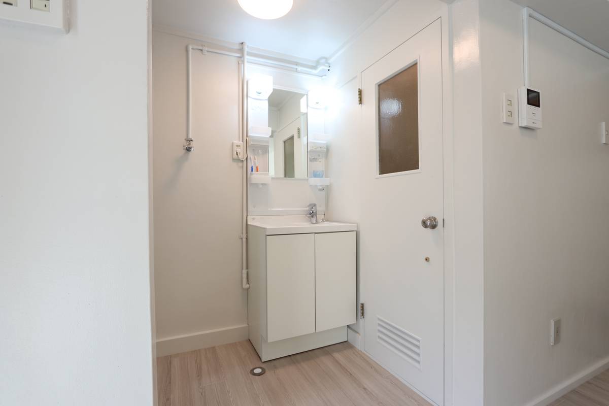 鹿児島市ビレッジハウス谷山の洗面所