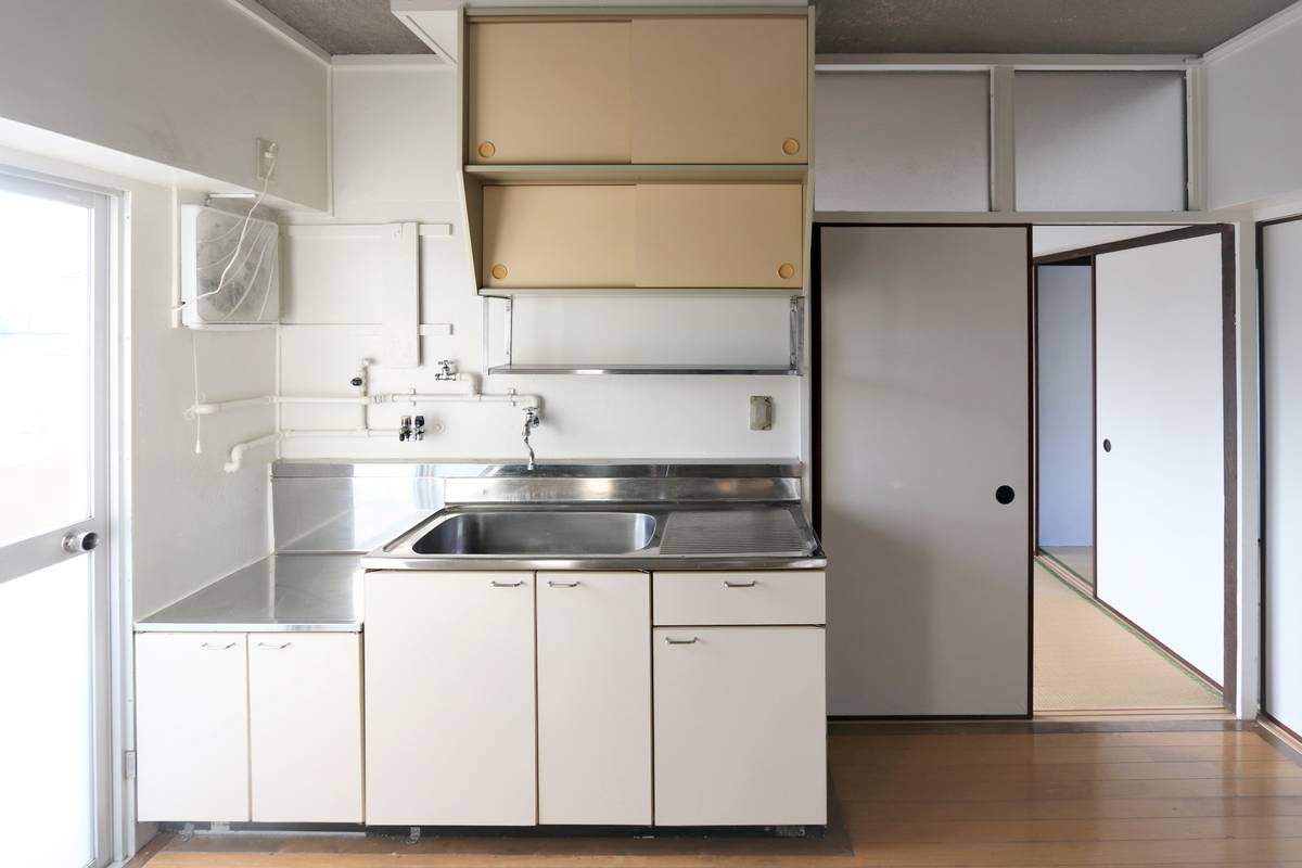 Sasebo-shi मा Village House Hirota मा किचन