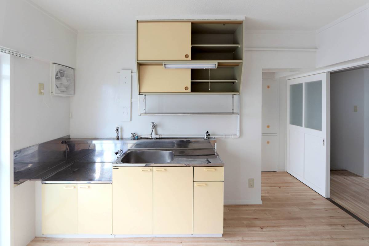 Sasebo-shi ရှိ Village House Hirota ၏ မီးဖိုချောင်