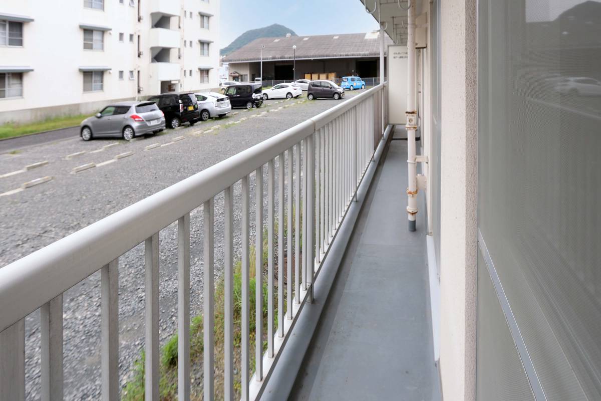 Balcony in Village House Hirota in Sasebo-shi