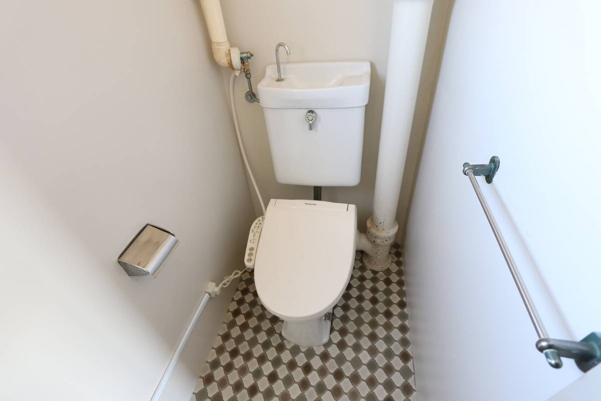 Nhà vệ sinh của Village House Kamiwajiro ở Higashi-ku