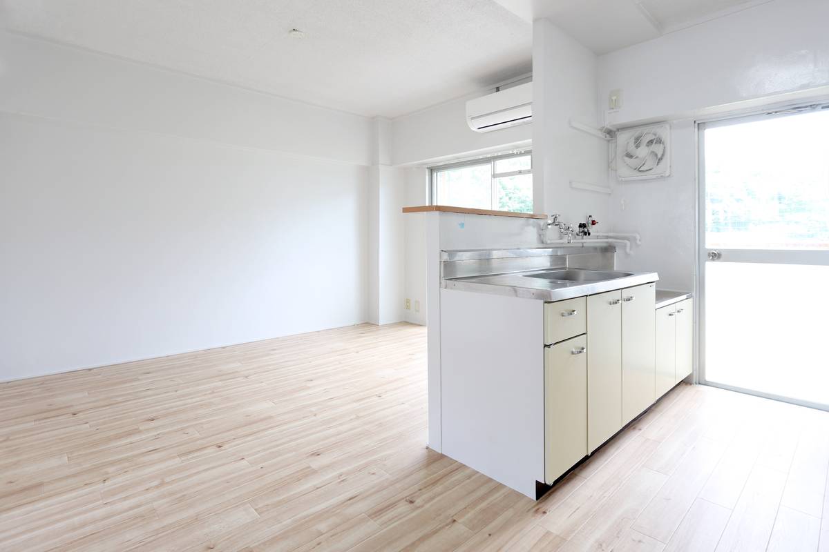 西彼杵郡ビレッジハウス時津のリビング