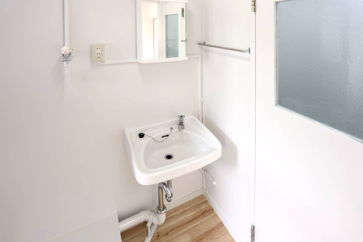 西彼杵郡ビレッジハウス時津の洗面所