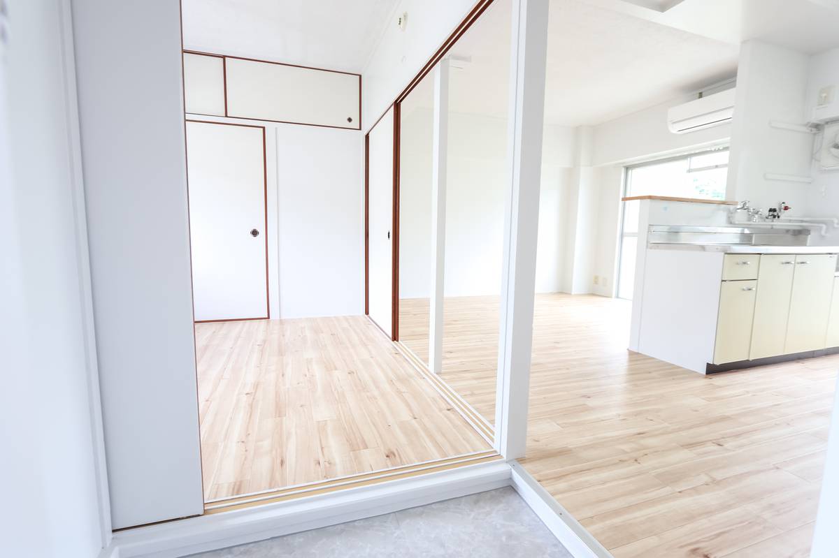 西彼杵郡ビレッジハウス時津の玄関