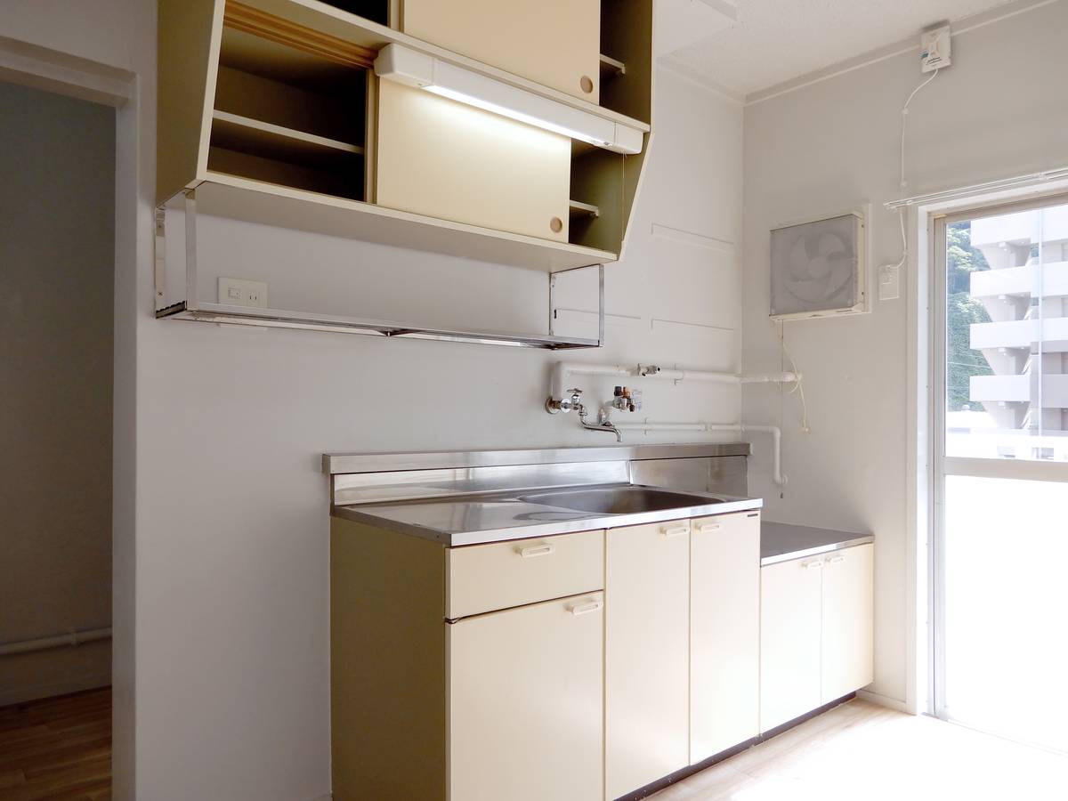 鹿児島市ビレッジハウス玉里のキッチン