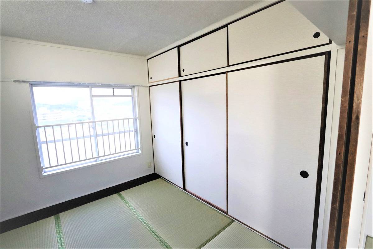 Storage Space in Village House Amagi in Asakura-shi