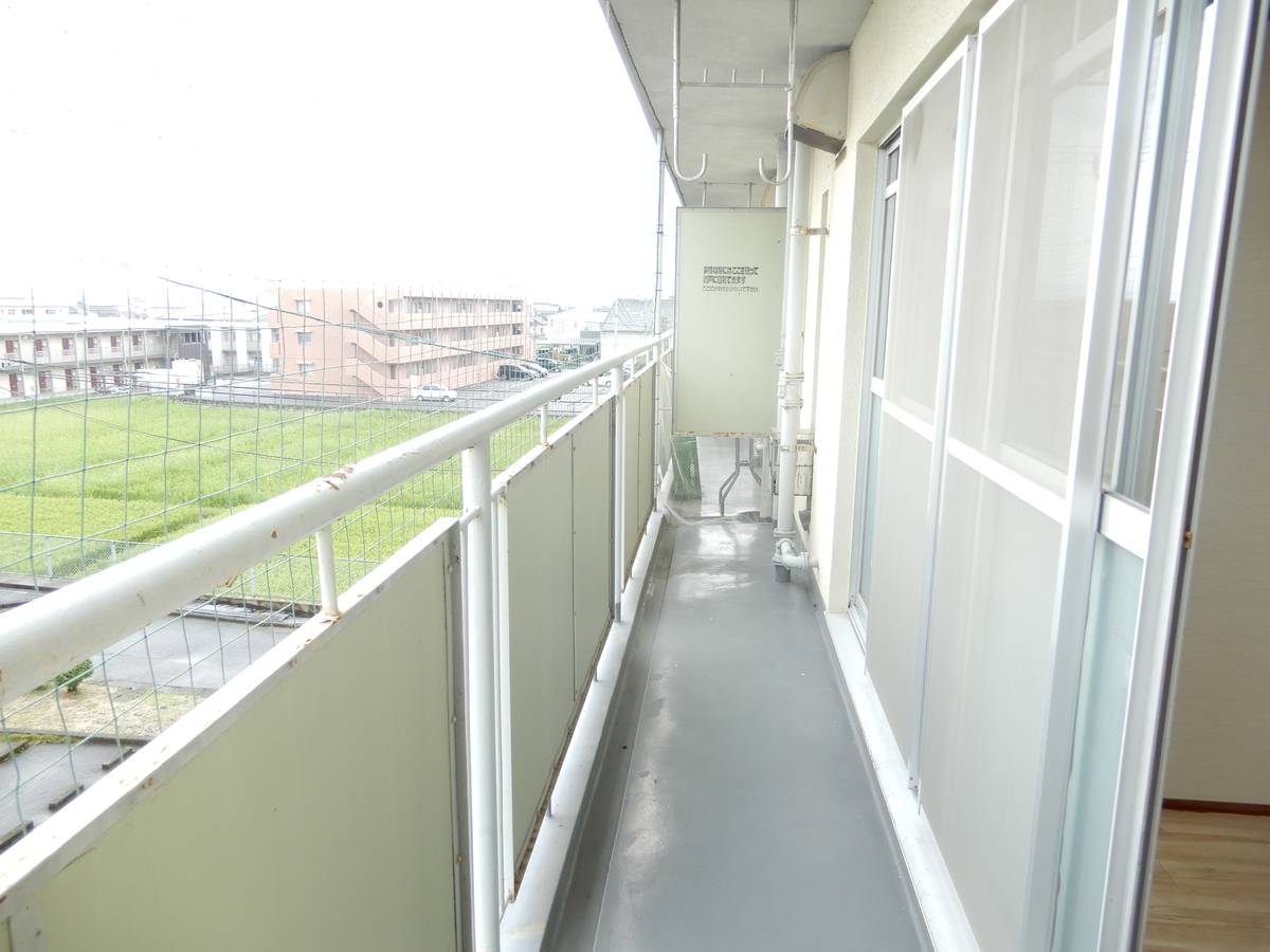 Balkon di Village House Amagi di Asakura-shi