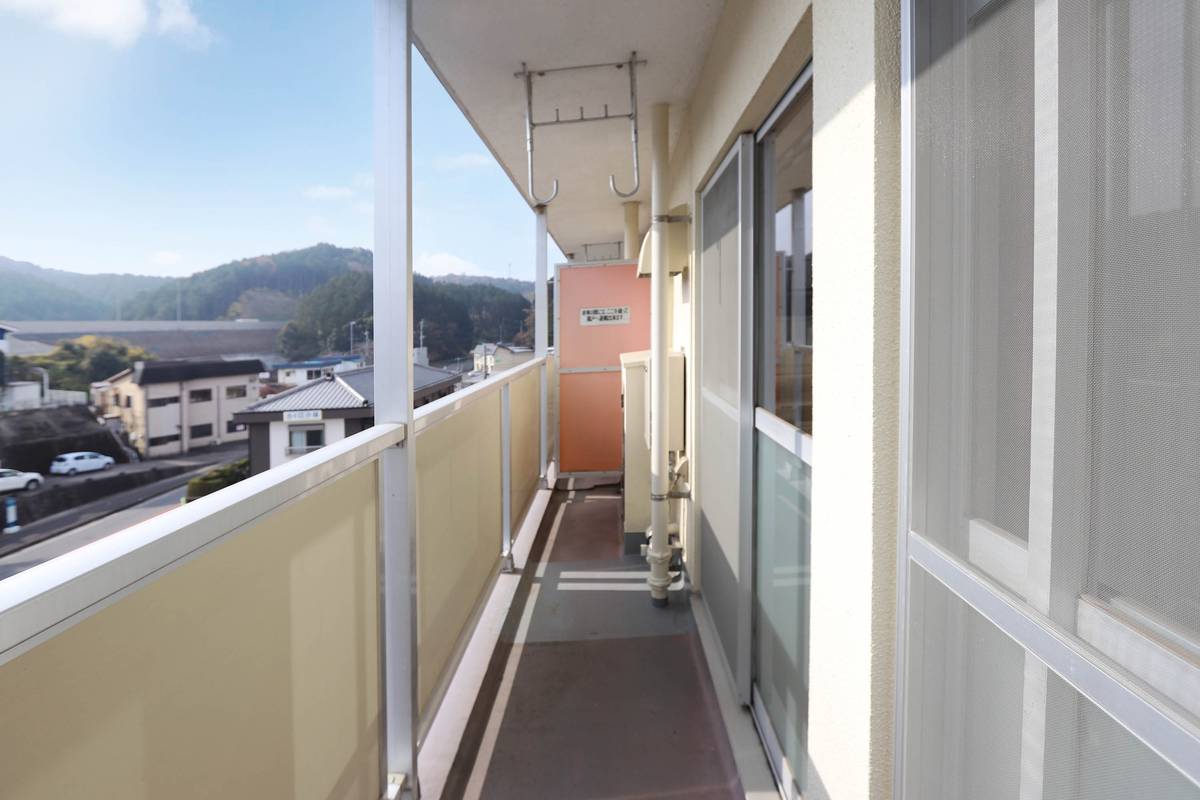 Balcony in Village House Kuremo in Isahaya-shi