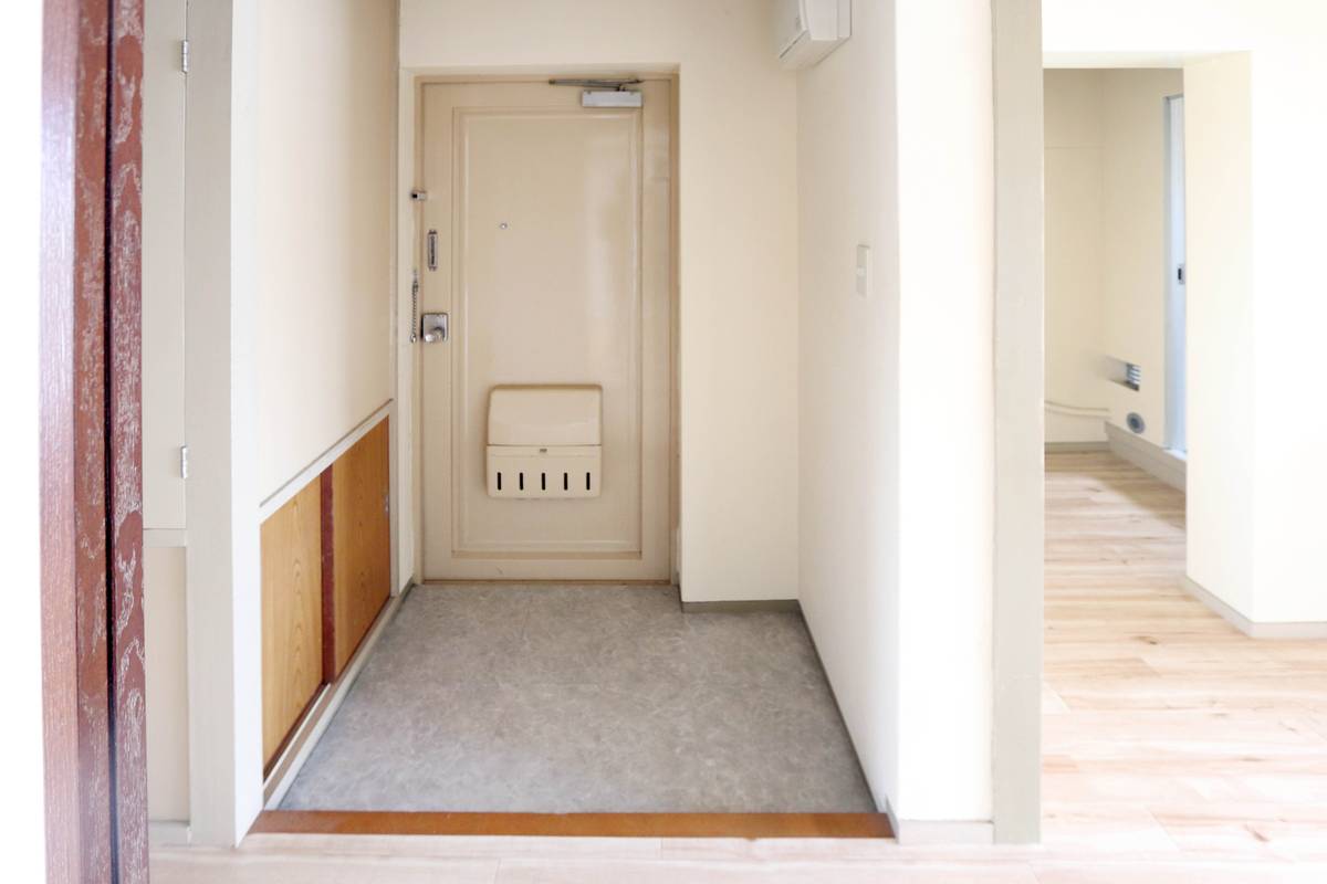 Khu vực cửa ra vào Village House Imari ở Imari-shi