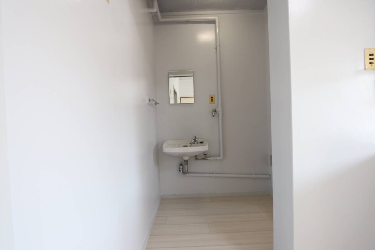 小倉南区ビレッジハウス小倉南の洗面所