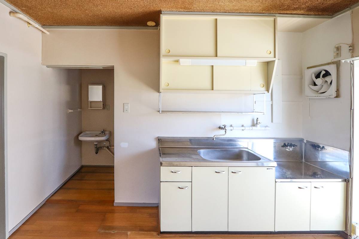 Miyako-gun ရှိ Village House Kanda ၏ မီးဖိုချောင်