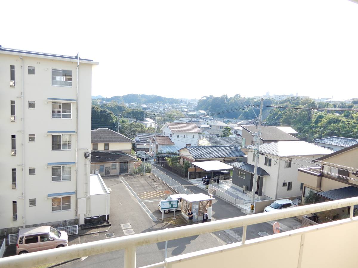 View from Village House Otsukadai in Miyazaki-shi