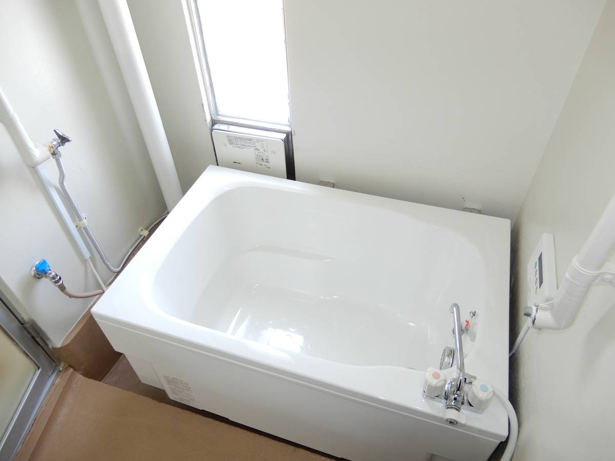 Phòng tắm của Village House Otsukadai ở Miyazaki-shi
