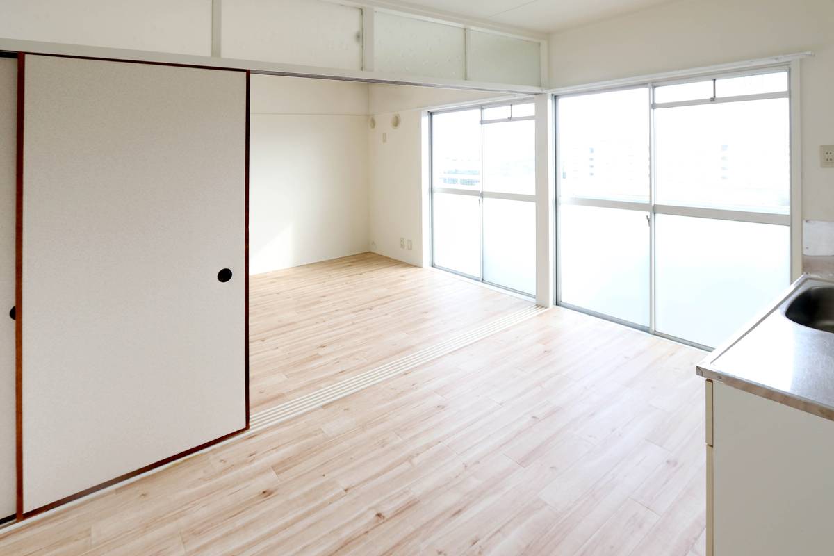 Phòng khách của Village House Iizuka ở Iizuka-shi