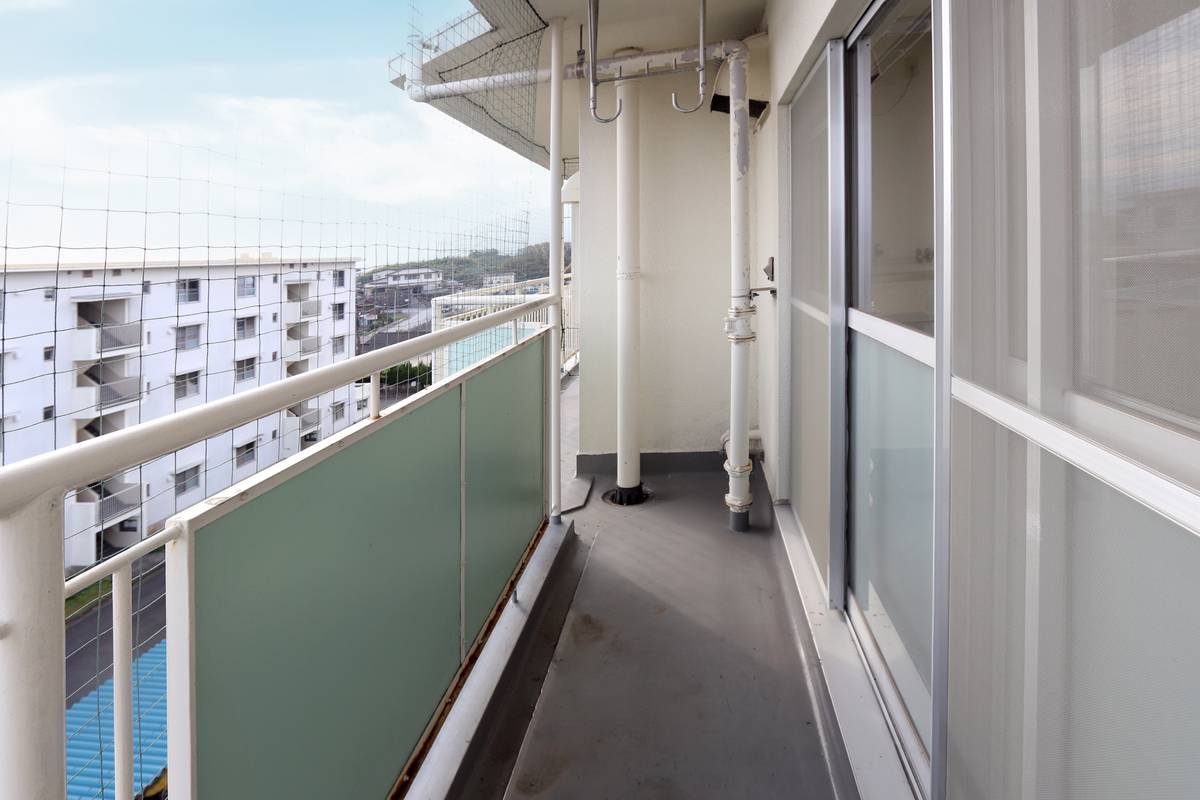 Ban công của Village House Iizuka ở Iizuka-shi