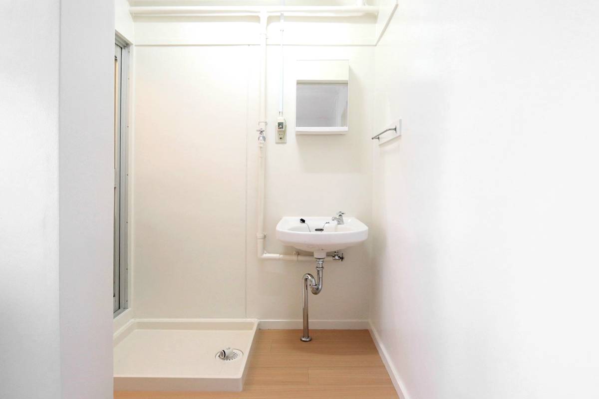 Kurume-shi मा Village House Araki मा पाउडर रूम