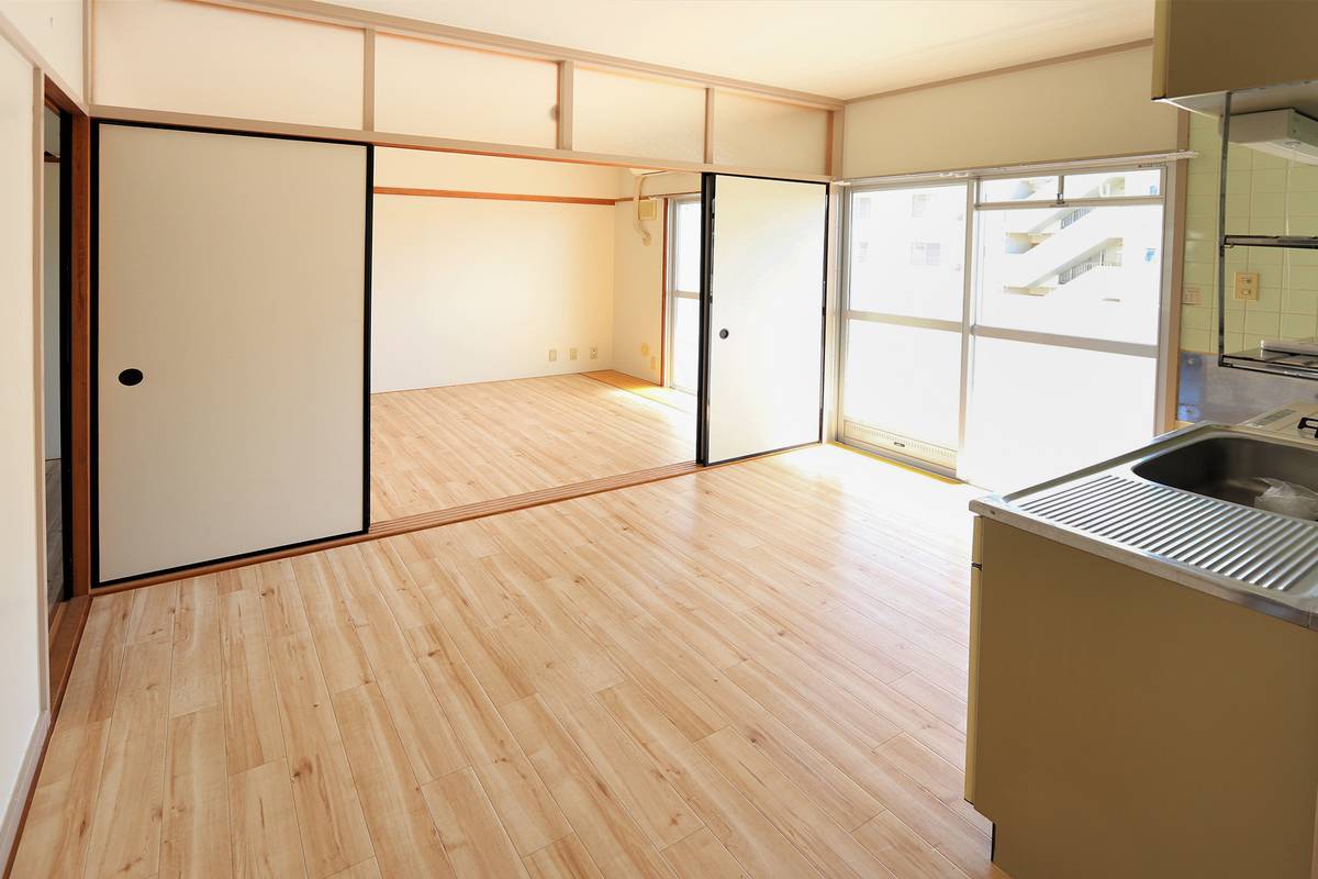 Living Room in Village House Matsubara in Sasebo-shi