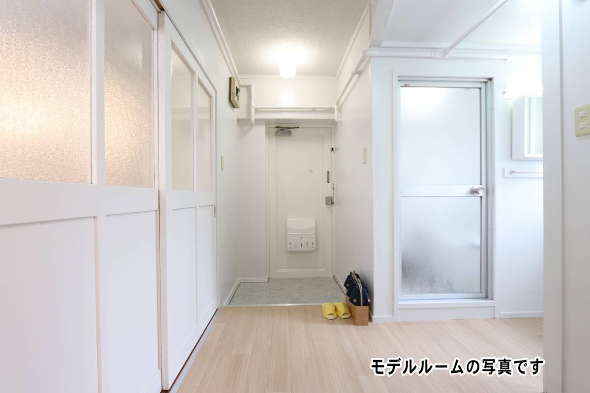 Entrada do apartamento de Village House Matsubara em Sasebo-shi