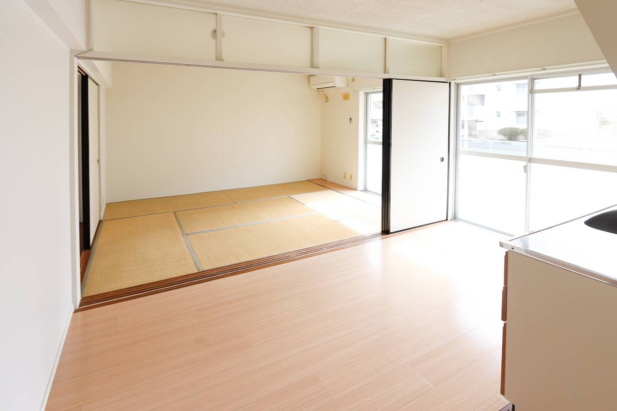 Living Room in Village House Nougata in Nogata-shi