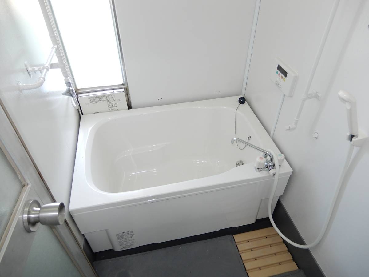 Phòng tắm của Village House Nougata ở Nogata-shi