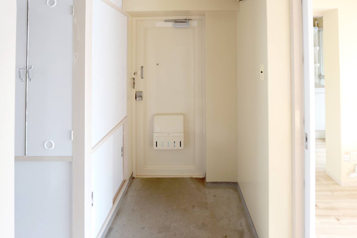 Khu vực cửa ra vào Village House Ueki ở Kita-ku