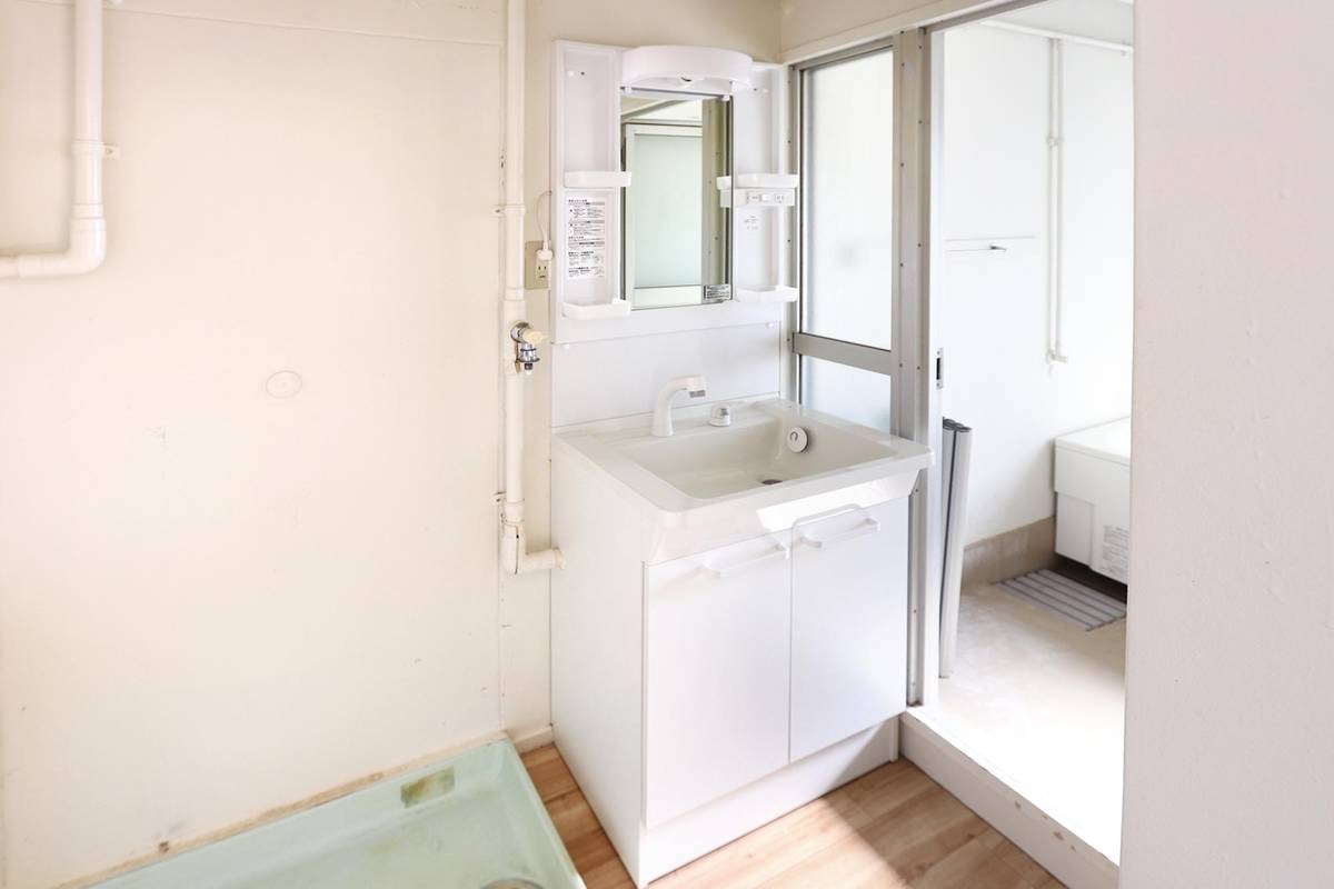 Bồn rửa mặt của Village House Ueki ở Kita-ku