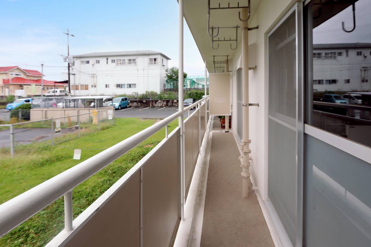 Balkon di Village House Ueki di Kita-ku
