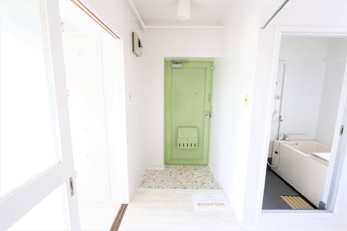 Saga-shi मा Village House Saga मा अपार्टमेन्ट प्रवेशद्वार