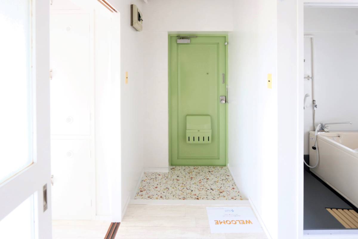 Saga-shi ရှိ Village House Saga ၏ တိုက်ခန်းဝင်ပေါက်