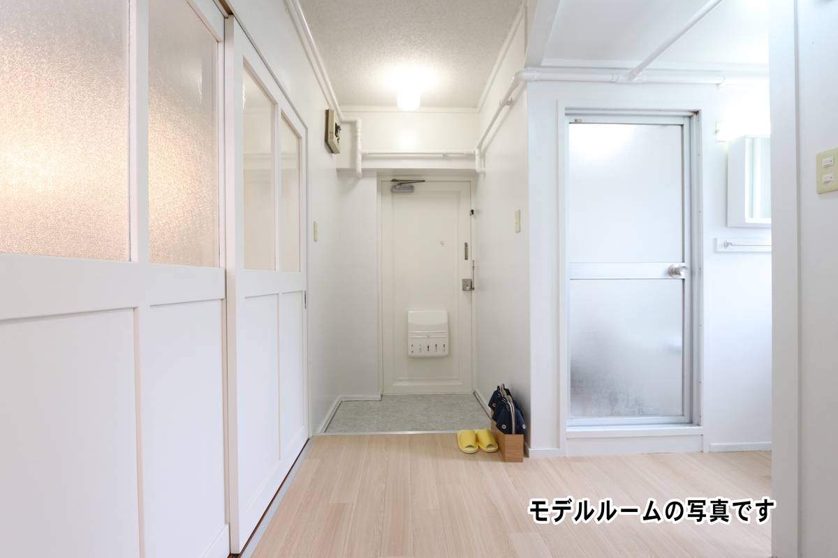Apartment Entrance in Village House Saga in Saga-shi