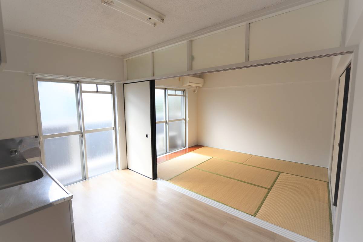 Kokurakita-ku मा Village House Hiagari मा लिविङ रूम