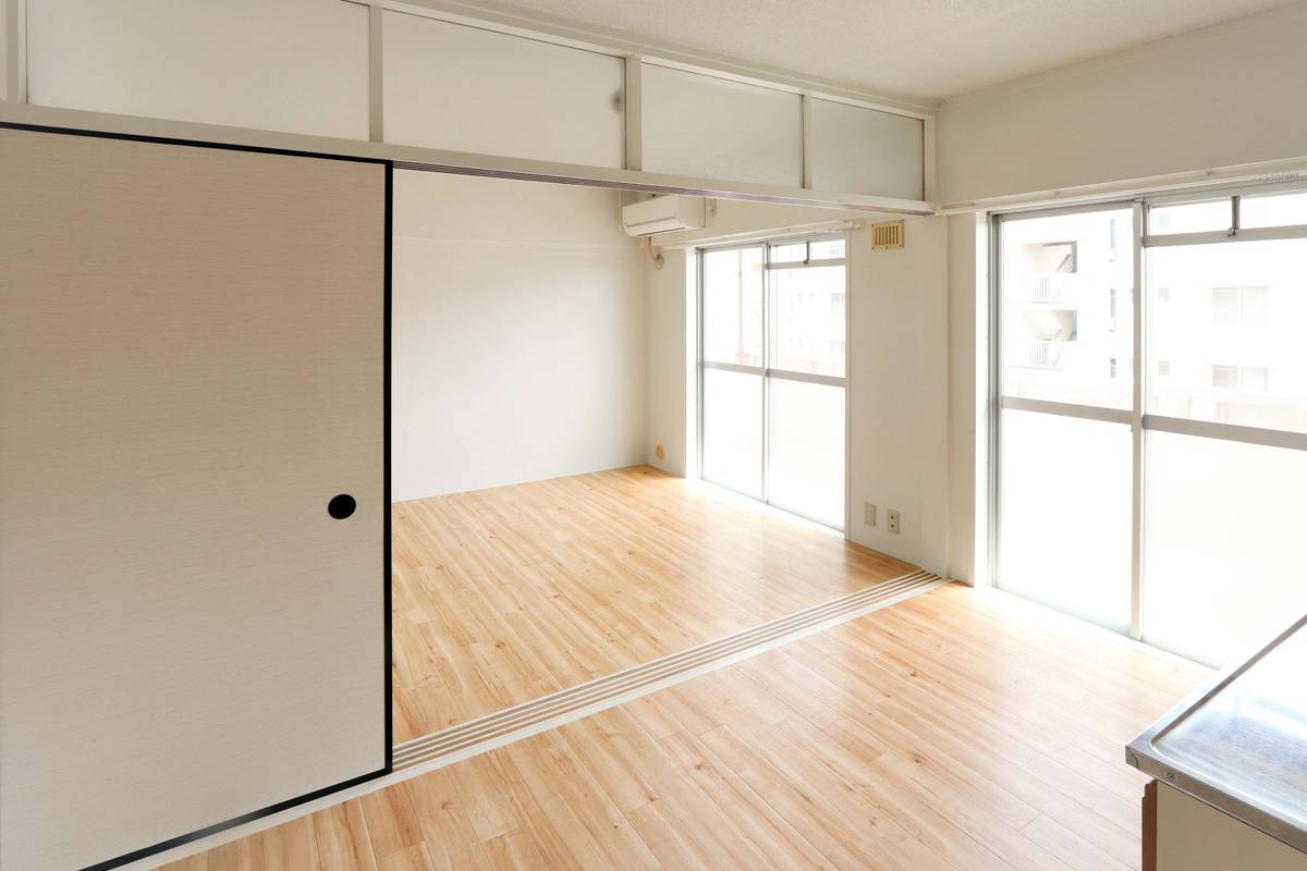 Yahatanishi-ku मा Village House Honjo मा लिविङ रूम