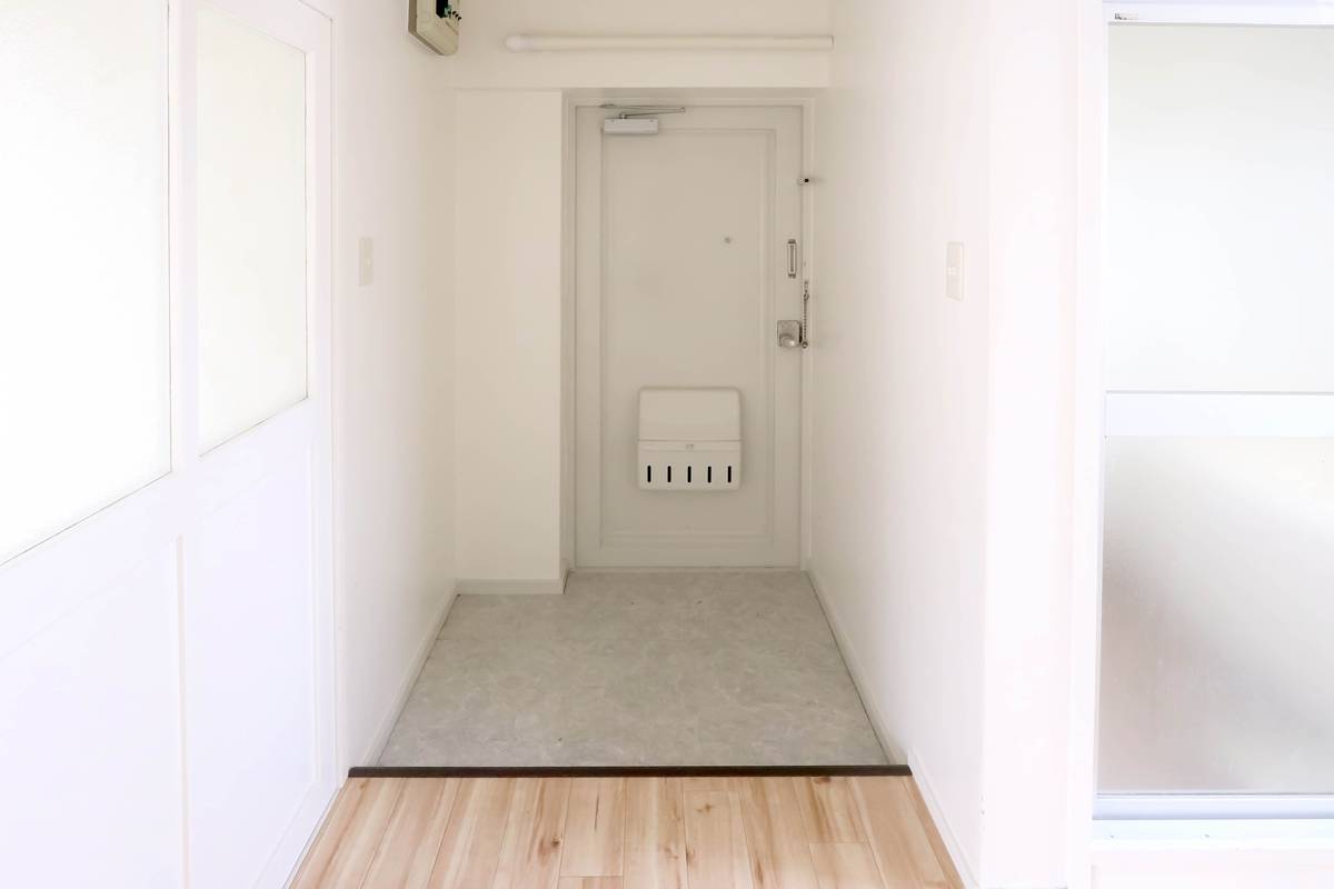 Yahatanishi-ku मा Village House Honjo मा अपार्टमेन्ट प्रवेशद्वार