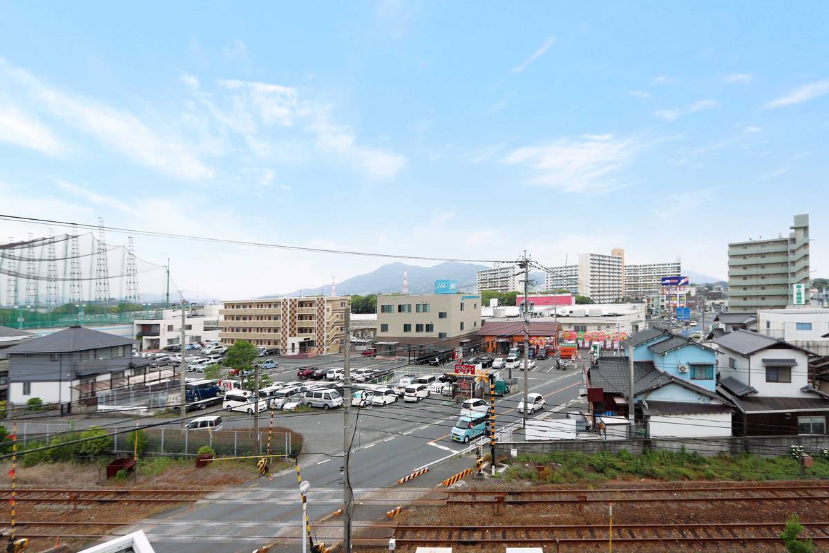 Tầm nhìn từ Village House Honjo ở Yahatanishi-ku