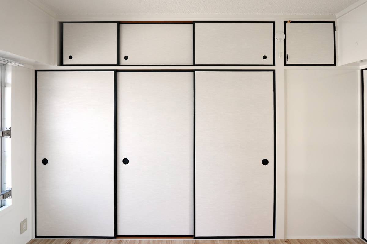 Khu vực chứa đồ của Village House Setaka ở Miyama-shi