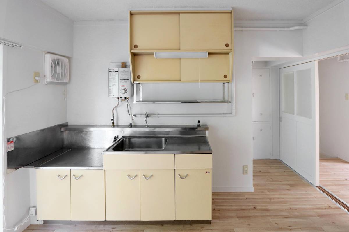 諫早市ビレッジハウス若葉Ⅱのキッチン