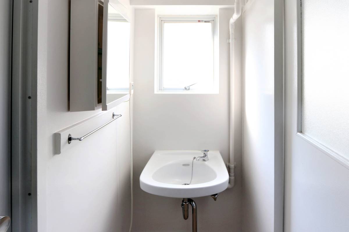 諫早市ビレッジハウス若葉Ⅱの洗面所