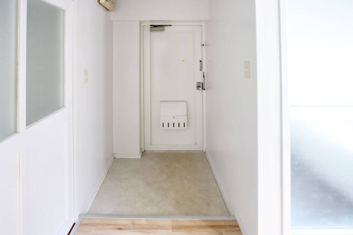 諫早市ビレッジハウス若葉Ⅱの玄関