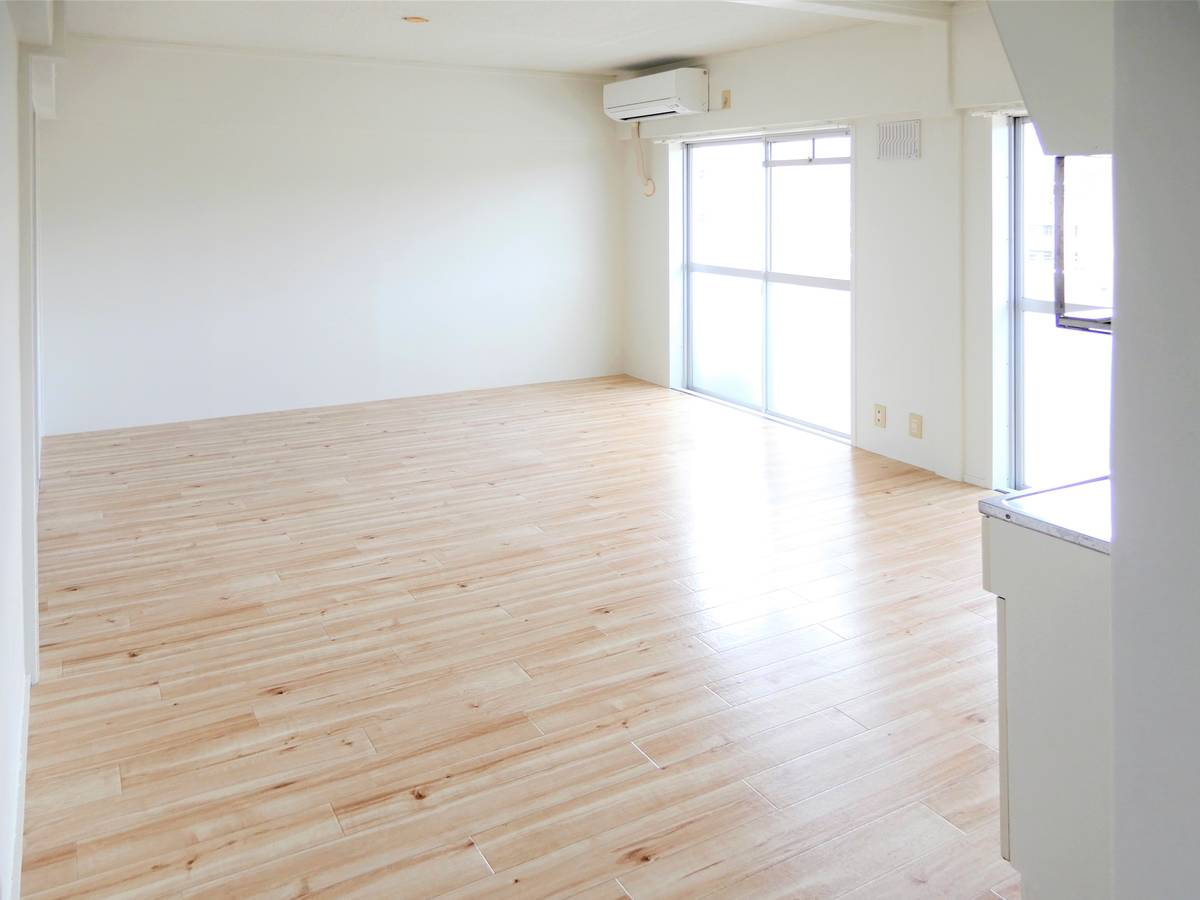 諫早市ビレッジハウス若葉Ⅱのリビング