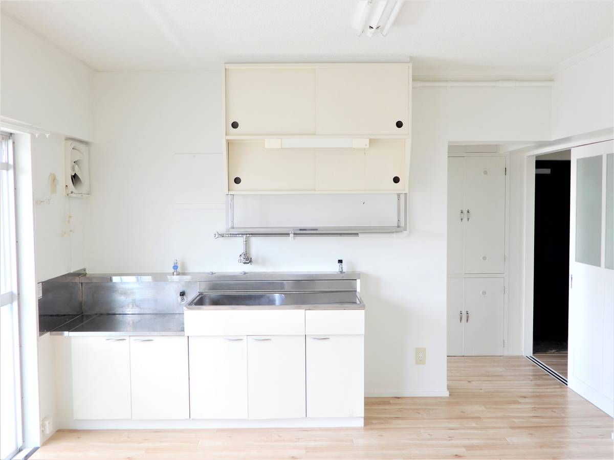 諫早市ビレッジハウス若葉Ⅱのキッチン