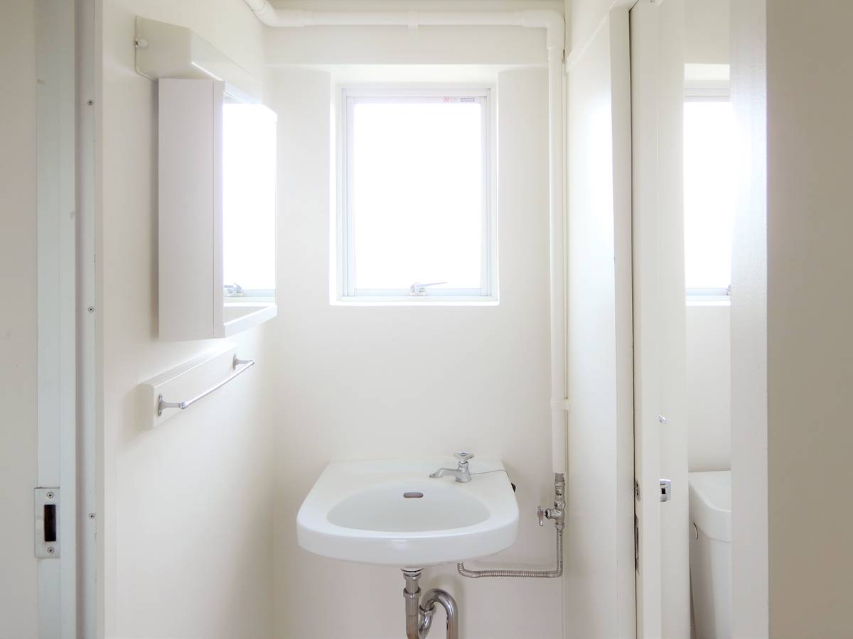 諫早市ビレッジハウス若葉Ⅱの洗面所